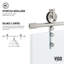 Hamilton 56-60" W x 78" H Sliding Frameless Shower Door with 3/8" Clear Glass-325404321
