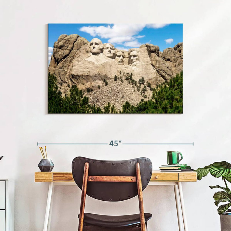 Lelar Mount Rushmore Landmark, 26" H x 39" W