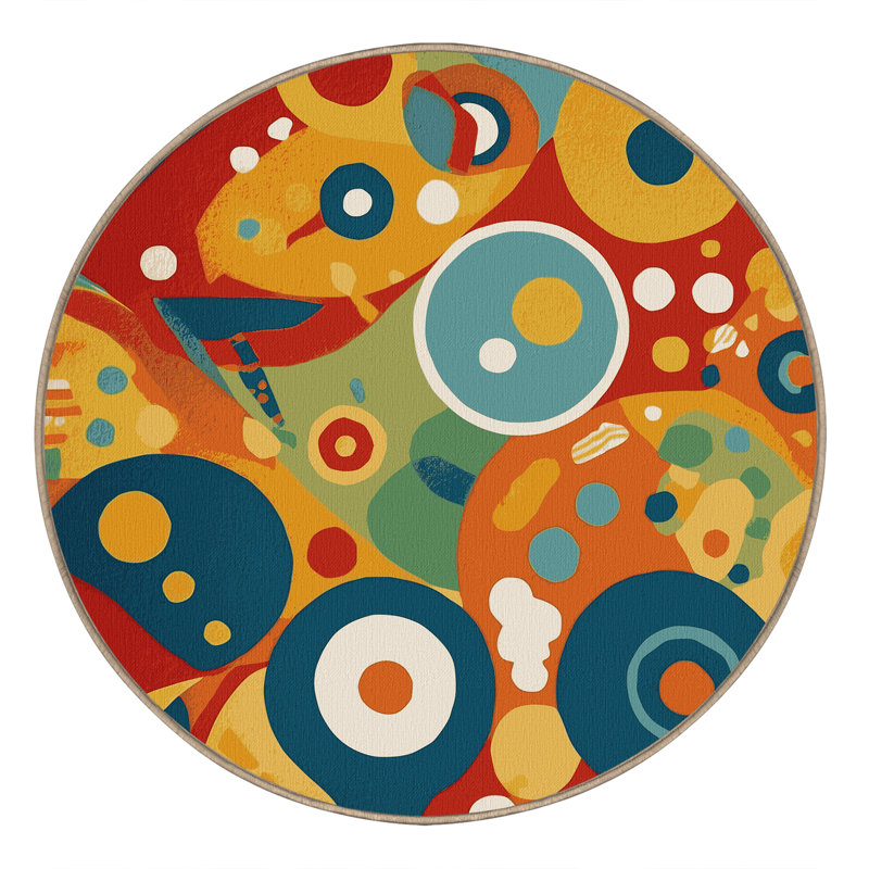 Flashy Jive Rug, Round 6'