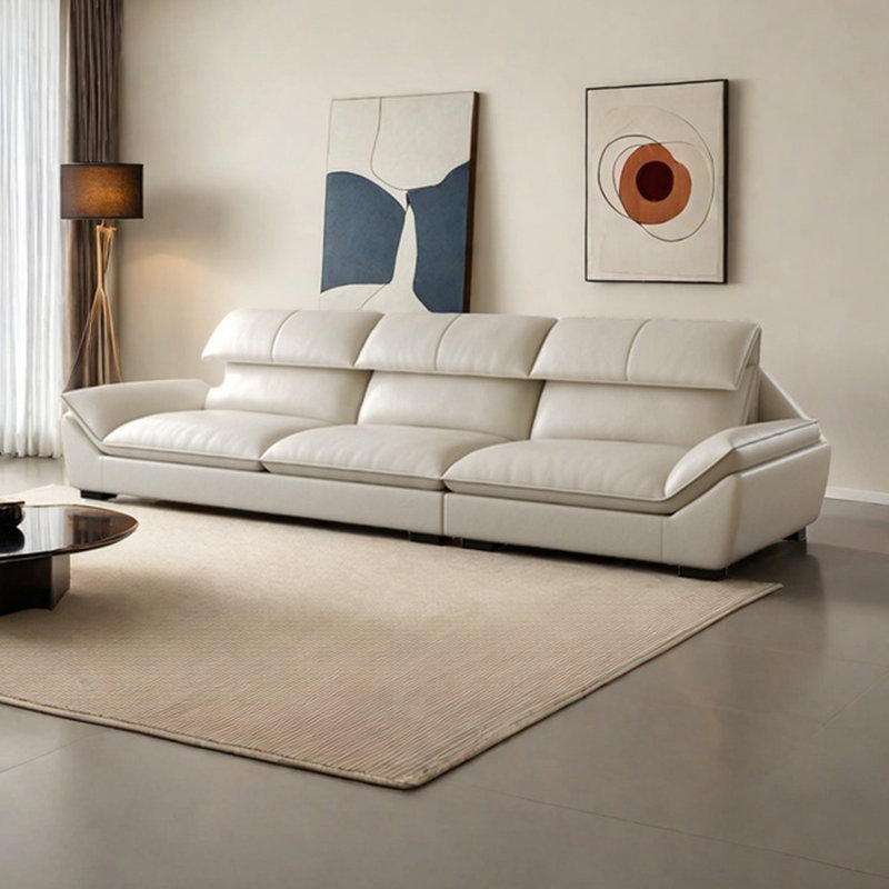 Canapé simple nordique moderne, H 35,43 po x l 108,26 po x P 37,4 po, 4