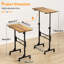 Adjustable Metal Base Computer Desk