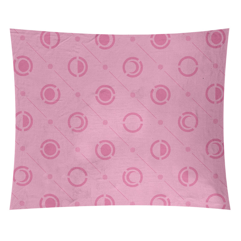 Tapisserie, H 27,5 po x l 37,5 po, Rose clair