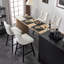 Tabourets pivotants à hauteur de comptoir avec dossier, chaises d'îlot de cuisine rembourrées, structure en bois massif avec garniture cloutée, ensemble de 4-89112578-89112579