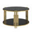 Table basse moderne en verre 31,5 po-878807971