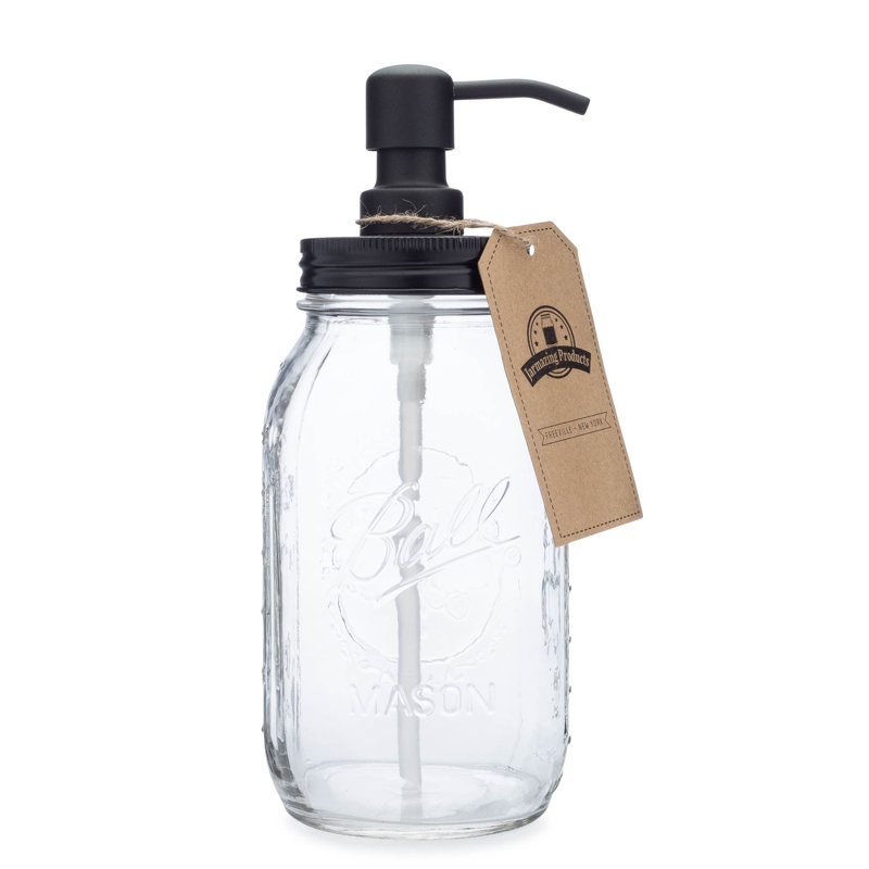 Distributeur de savon et de lotion Mason jar