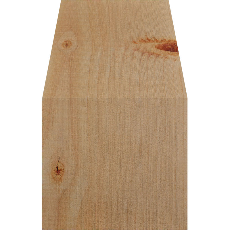 Attelle de genou olympique, Sapin de Douglas, Attelle lisse, H 10 po x l 5,5 po x P 6 po
