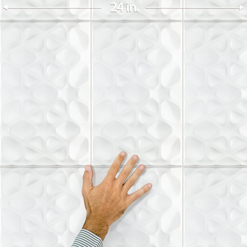 More 10" x 16" Ceramic Subway Wall Tile