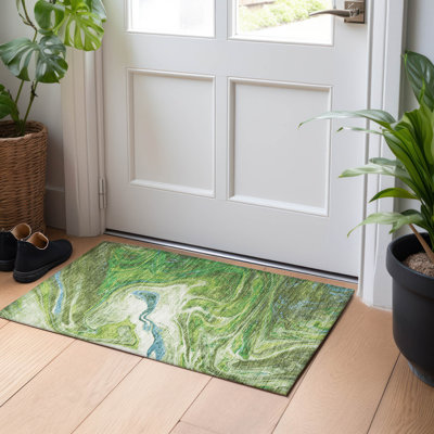  Tapis intérieur / extérieur lavable à la machine Chayden ACN1061