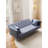 71-inch Bed With Velvet, Gray Color, Suited For Small Spaces, 3 Adjustable Postures, Solid Wood Frame, Easy To Install, 600lbs Capacity-440538065