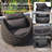 Modern Patio Furniture 3-Piece Outdoor Conversation Set Weather-Resistant Rope Lounge Chairs with Easy Assembly Fire Pit for Backyard-1657197256-1657197257