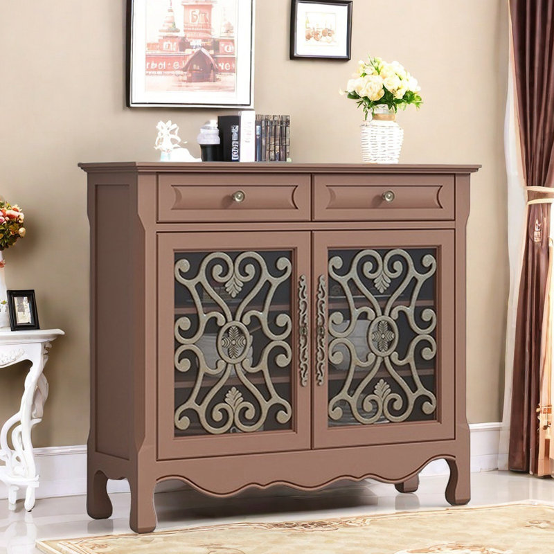 Armoire d'appoint Vintage, Marron clair