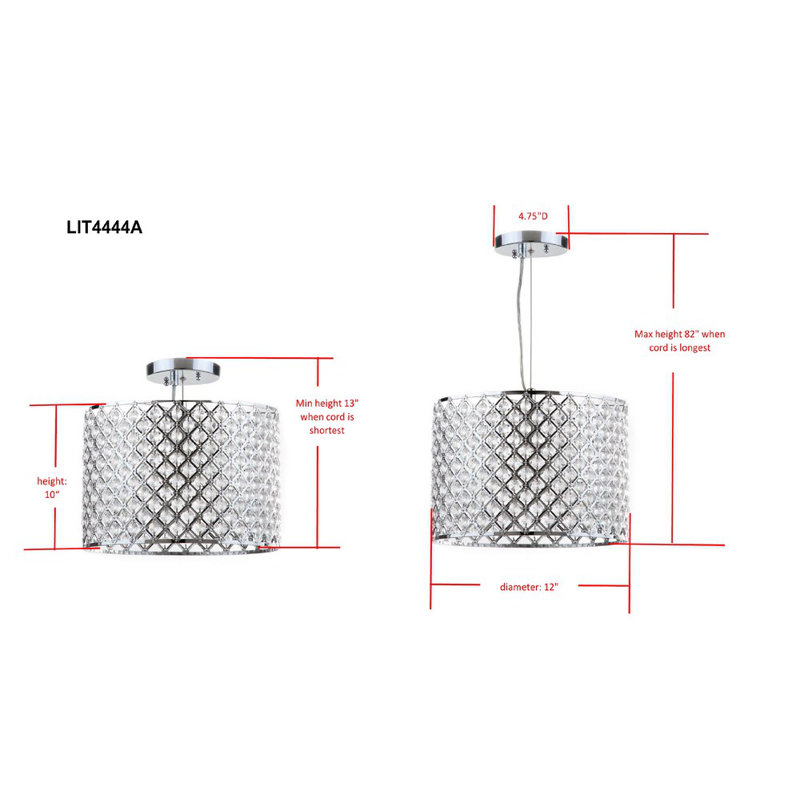 Roseline 1 - Light Single Pendant