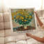 Floral, fleurs de Claude Monet, topinambour, reproduction d'art classique sans cadre-1469883683