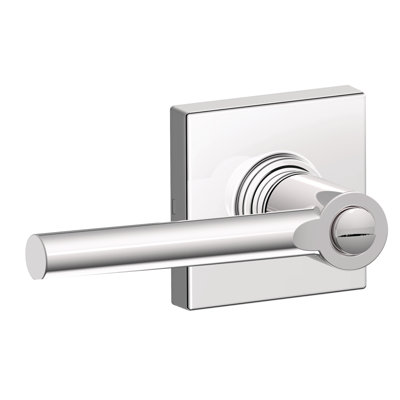 J Series Broadway Lever Bed And Bath Lock With Collins Trim