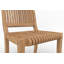 Stacking Teak Patio Dining Chair