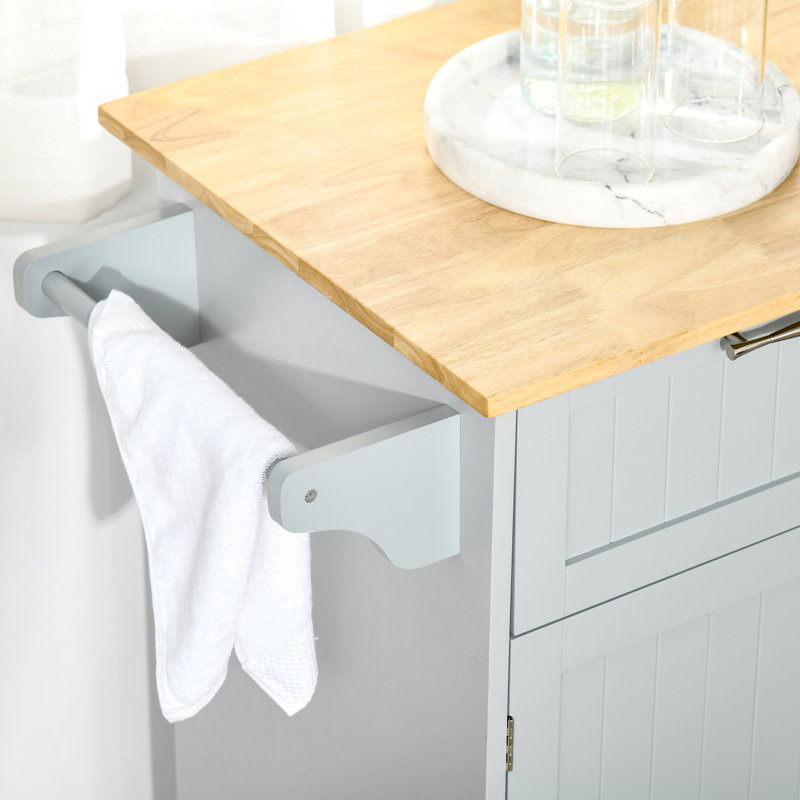 Cheng Kitchen Island, Gray 1