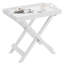Table de bout pliante Kincheloe - Support en bois avec plateau télé amovible pour le service - Table de chevet-2001007619-2009829407