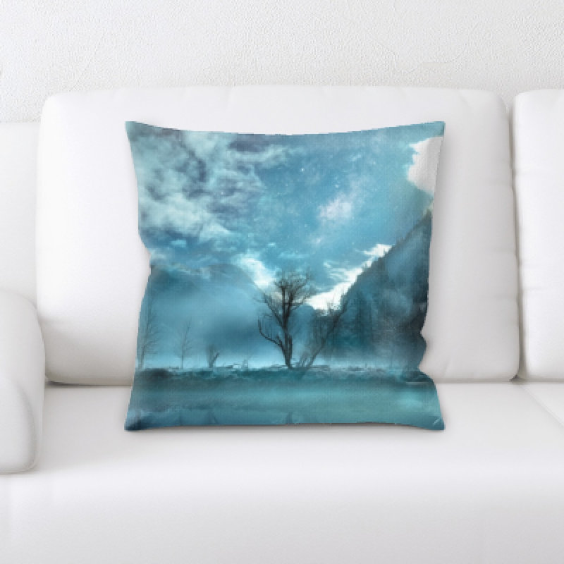 Microsuede Throw Pillow