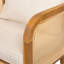 Chaise avec accoudoirs de patio Kirkby