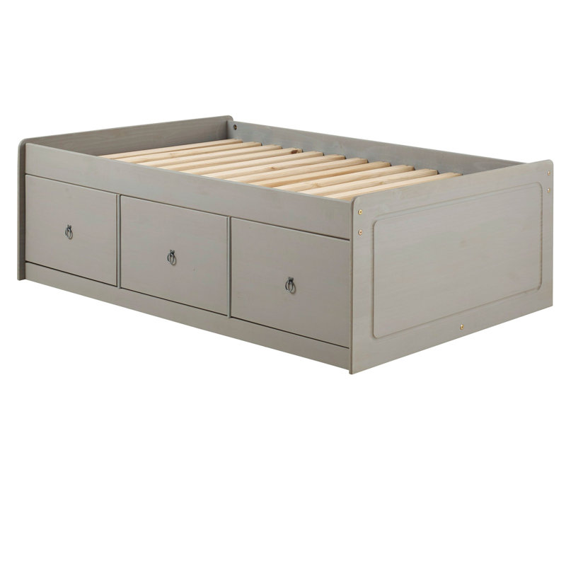 Apache single bed size Cabin Bed, with 3 Large Storage Drawers, Single (3')