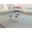 Table basse moderne 46 po x 29 po x 12 po - blanc ultrabrillant (table basse seulement)-1450024844