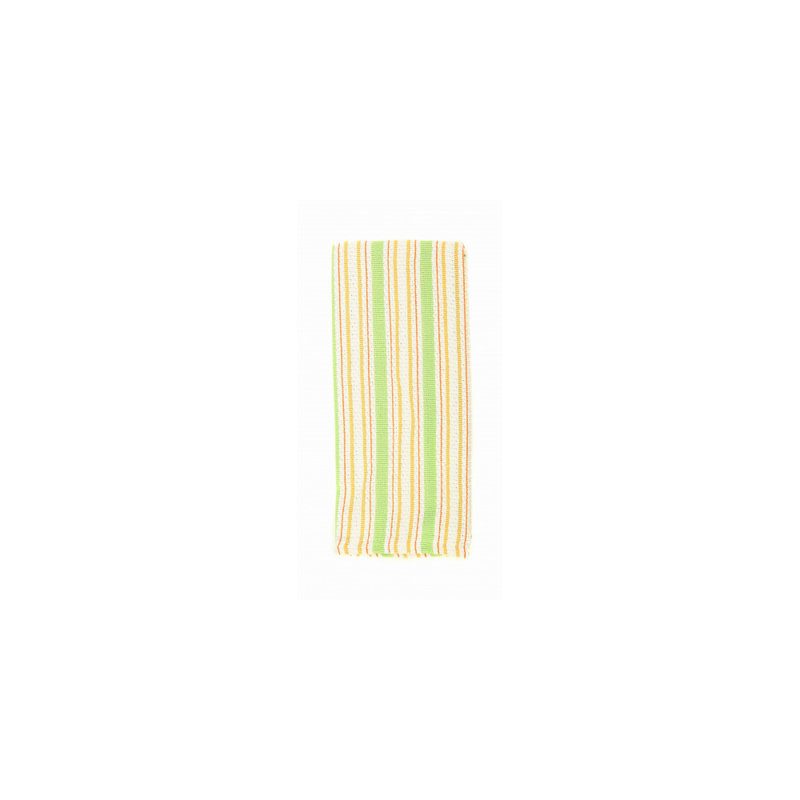 Serviette à thé à rayures, Vert