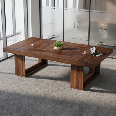 94.5" W Conference Table for 10 People