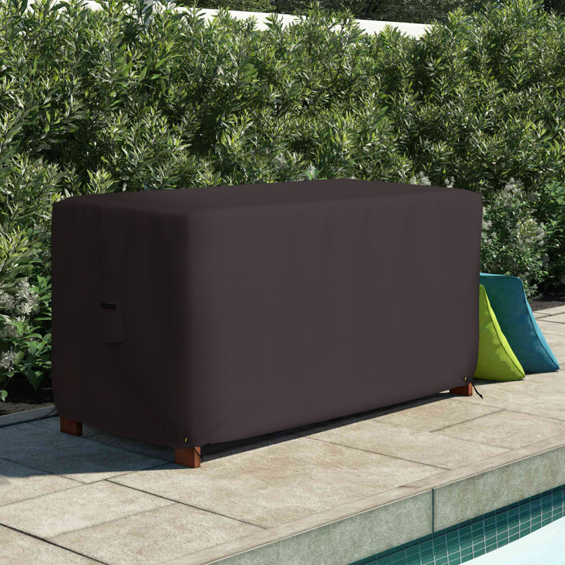 Outdoor Cover, 61cm H x 111.8cm W x 71.1cm D, Coffee