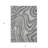 3' X 5' Gray Charcoal And Ivory Abstract Washable Indoor Outdoor Area Rug