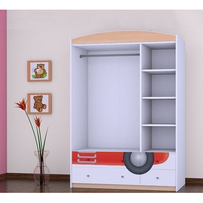 Pike 3 Door Wardrobe