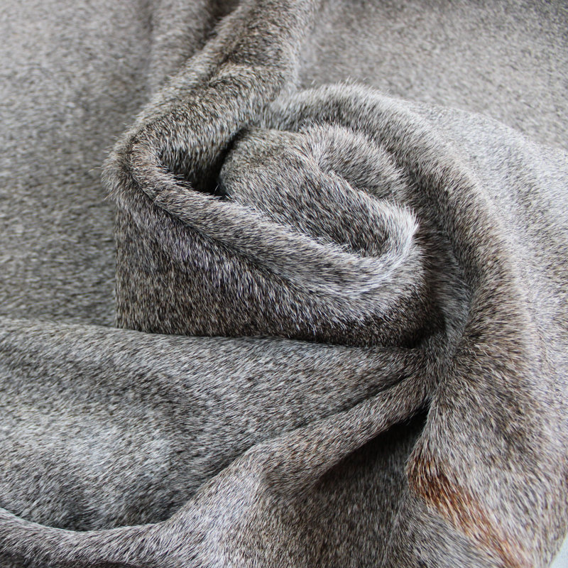 Cowhide Rug Natural Grey