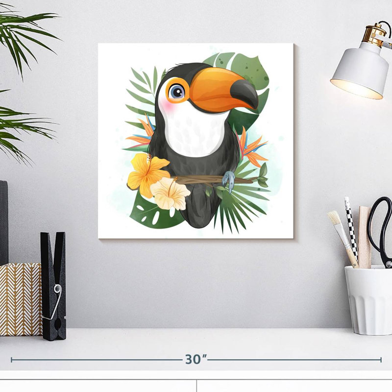 Crowle Baby Toucan, H 16 po x l 16 po
