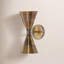 Clement Sconce-Burnt Brass