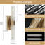 Zolee Dimmable Glass and Brass Wall Sconce-199857046