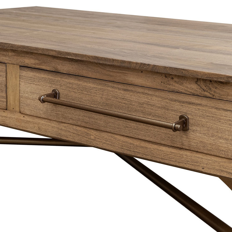 Dann Metal Base Cocktail Table