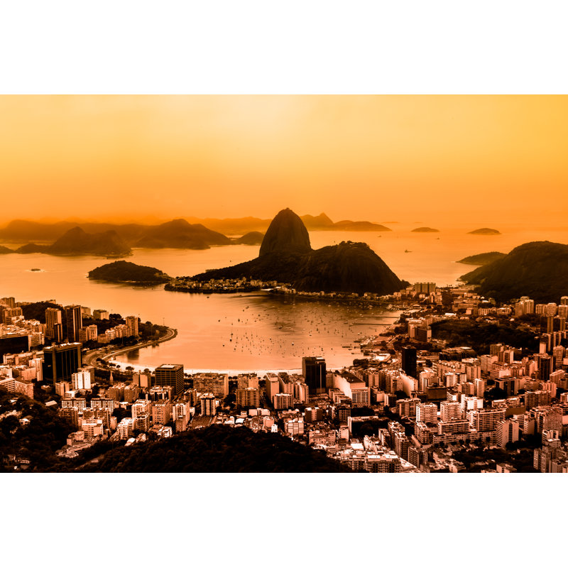 Rio de Janeiro, Brésil par AxPitel - Photographie sur toile tendue, L 30 po x H 20 po
