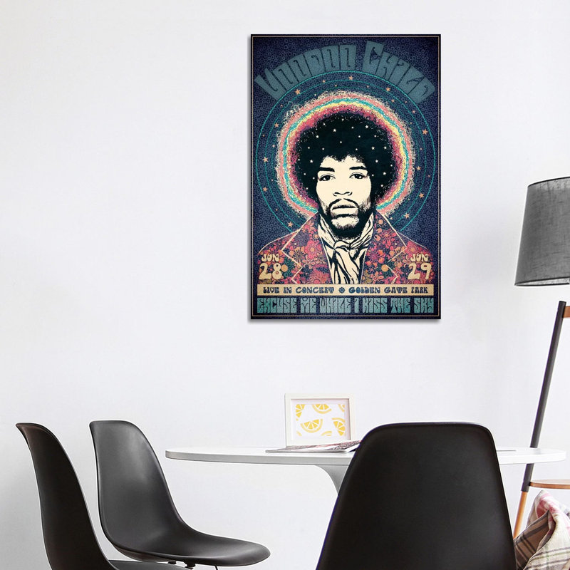 Voodoo Child by Radio Days - Print on Canvas, Wrapped Canvas, 66.04 cm H x 45.72 cm W x 3.175 cm D