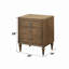 Table de chevet 3 tiroirs en bois