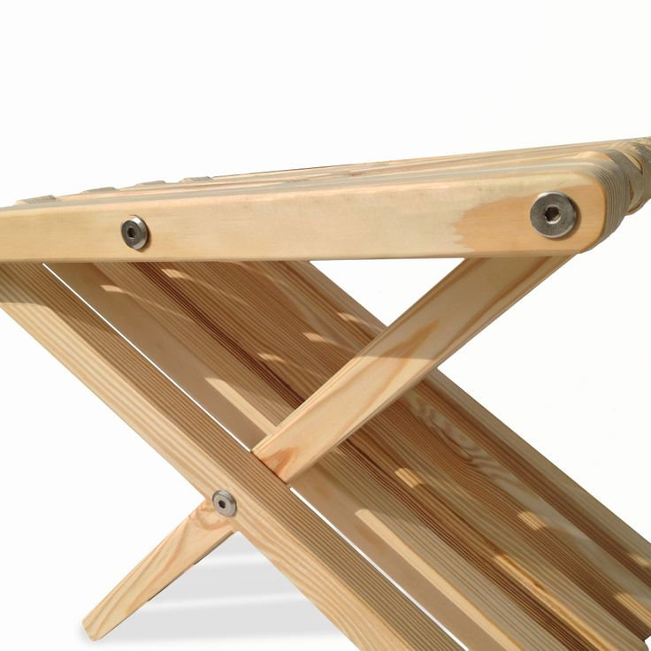 Darcus Solid Wood Accent Stool, Teak Oil
