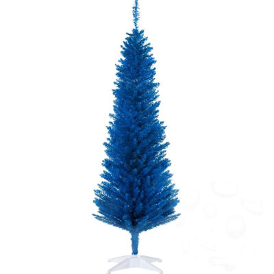 5ft Blue Pencil Christmas Tree