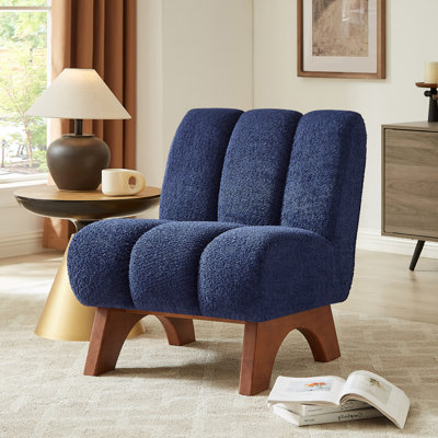 Brenetta 64Cm Wide Tufted Lounge Chair