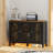 Modern Shoe Cabinet With Led Lighting And Adjustable Shelves-735264688
