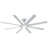Hydra 8 - Blade Indoor/Outdoor LED Smart Ceiling Fan With Wall Control and Light Kit Included, Works With Alexa and iOS or Android App-32650310-32650309