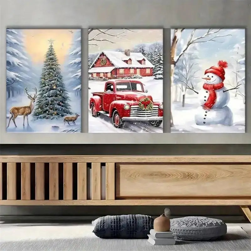 3 Piece Wrapped Canvas Print