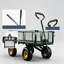 Chariot utilitaire pour chariot de jardin en acier robuste