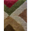 Tapis brun / rouge en laine noué à la main Youenn-1776403087