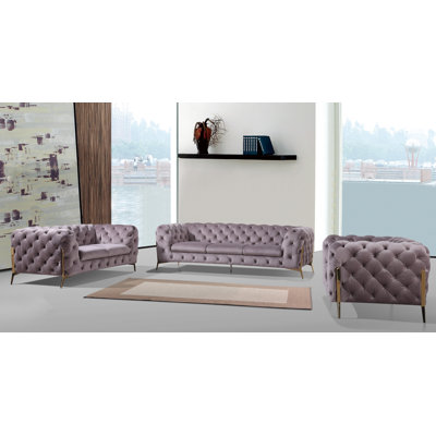 Anika 3 - Piece Living Room Set