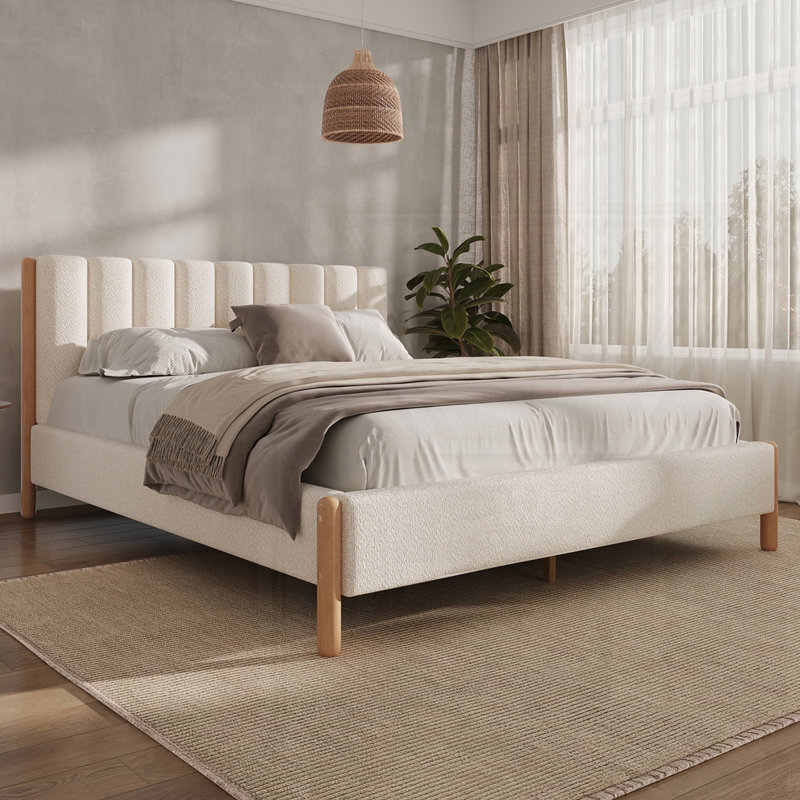 Lit plateforme Boucle, Grand