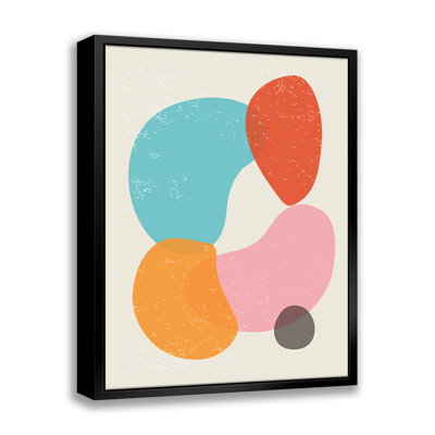 " Bright Abstract Shapes #4 " by Stanley Print House