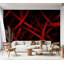 Murale abstraite pelez et collez - Peur du noir-36985981